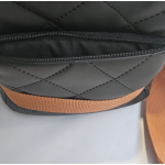 Prenosná taška pre psa Golden dog Lux - hnedo-čierna